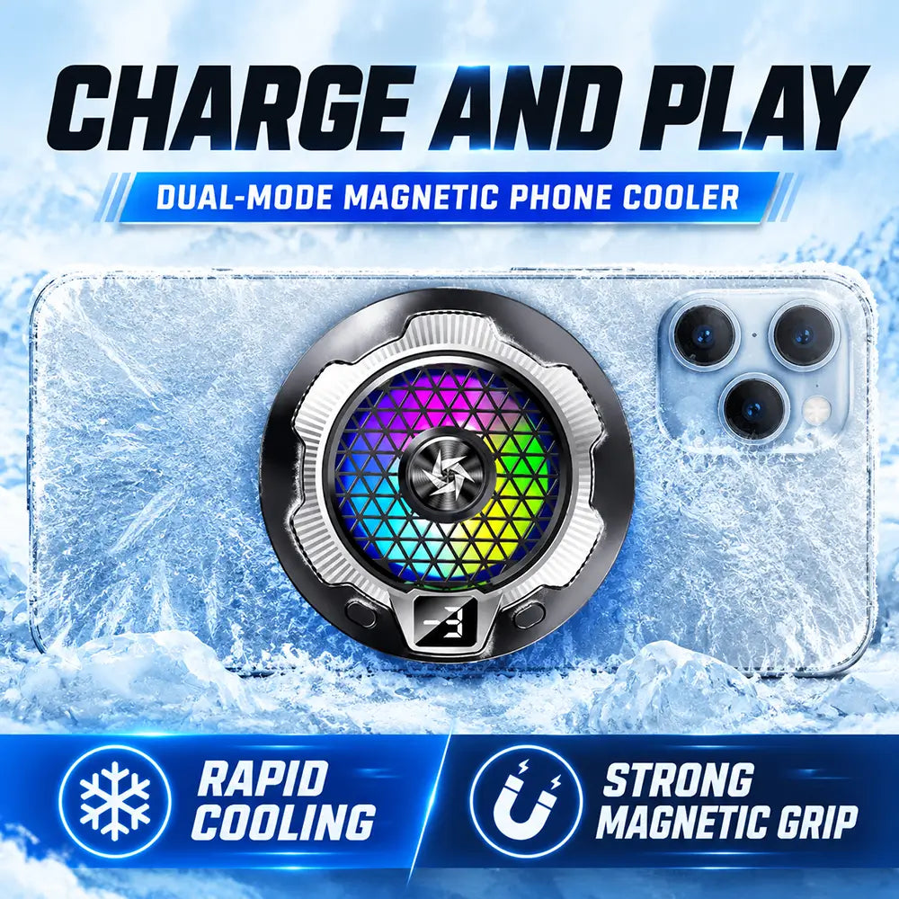 GIZMOGY SL15 Magnetic Phone Cooler With Wireless Charging
