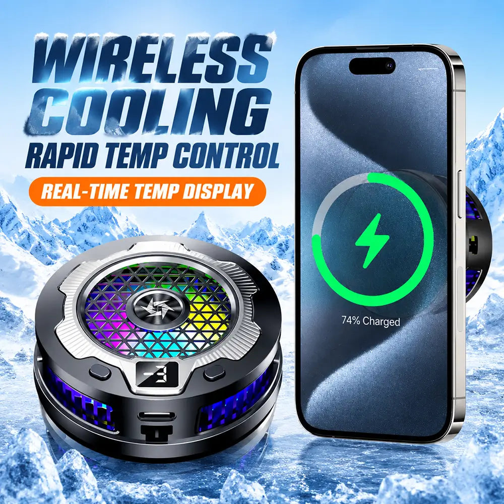 GIZMOGY SL15 Magnetic Phone Cooler With Wireless Charging