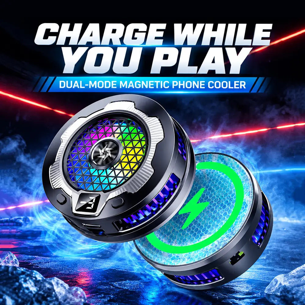 GIZMOGY SL15 Magnetic Phone Cooler With Wireless Charging