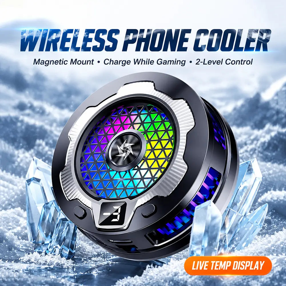 GIZMOGY SL15 Magnetic Phone Cooler With Wireless Charging
