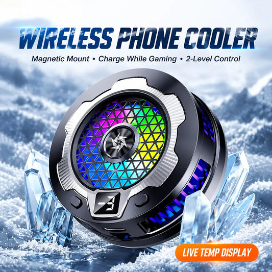 GIZMOGY SL15 Magnetic Phone Cooler With Wireless Charging