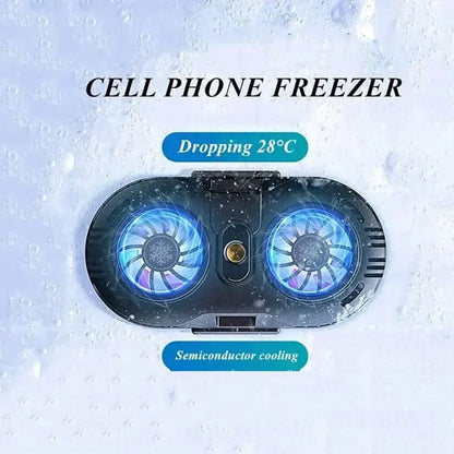 AH102 Dual Fan Phone Cooler