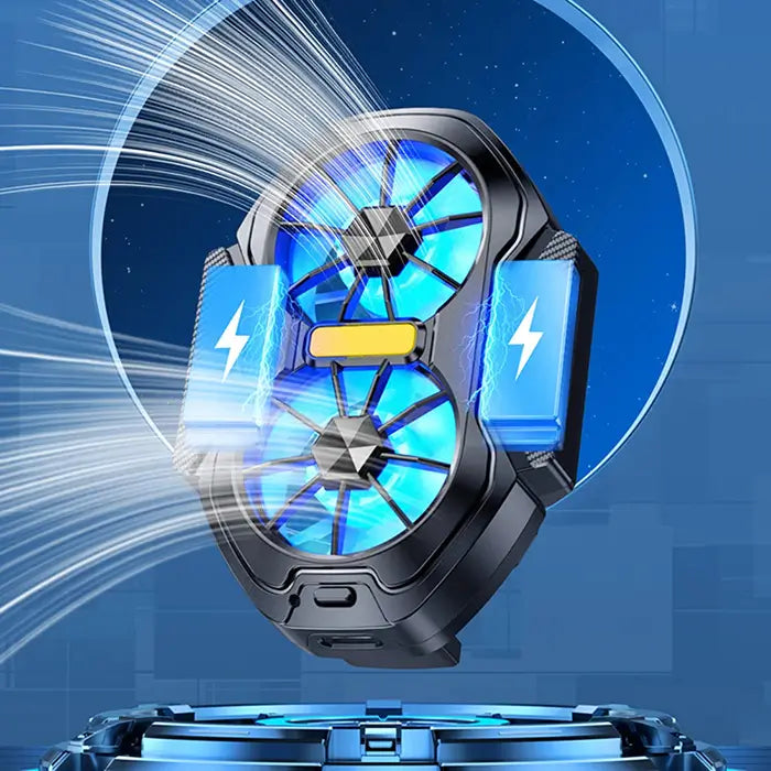 FS01 Dual Fan Phone Cooler