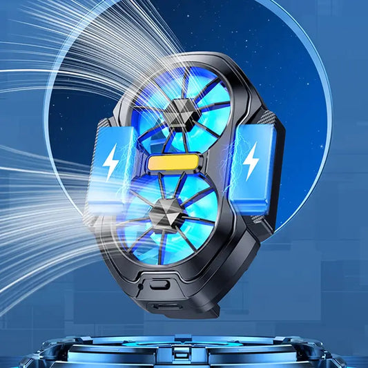FS01 Dual Fan Phone Cooler