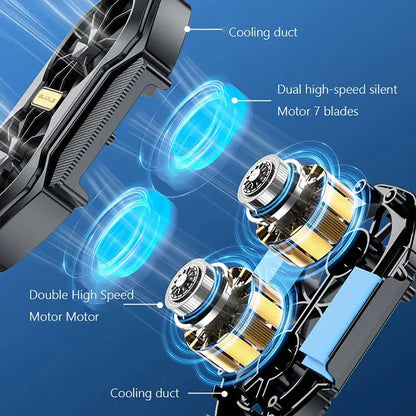 FS01 Dual Fan Phone Cooler details