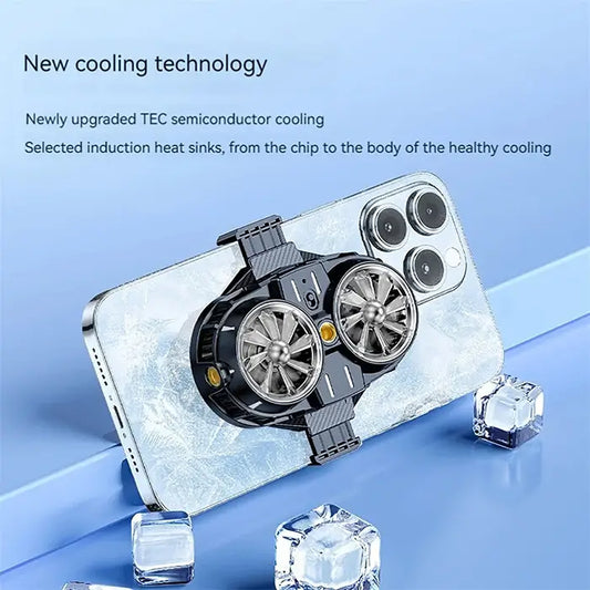 X53 Dual Fan Phone Cooler cooling technology