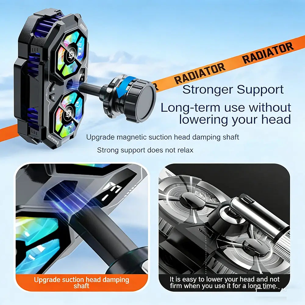 SL22 Dual Fan Phone Cooler details