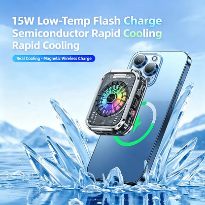 GIZMOGY TH05 Magnetic Phone Cooler with Wireless Charging
