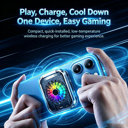 TH05 Magnetic Phone Cooler with Wireless Charging