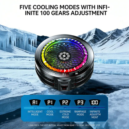 TH29AI Pro Magnetic Phone Cooler cooling modes