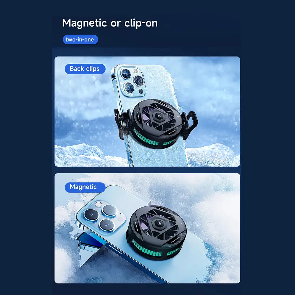 TL22 Magnetic Phone Cooler usages