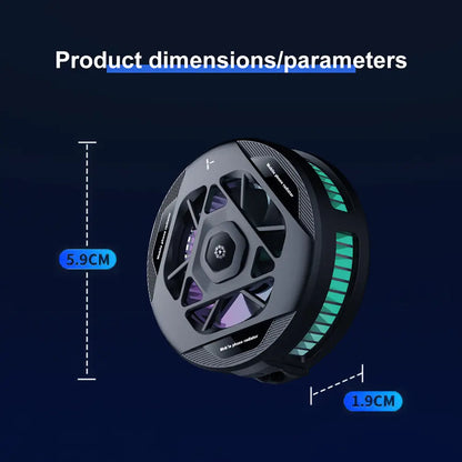 TL22 Magnetic Phone Cooler size