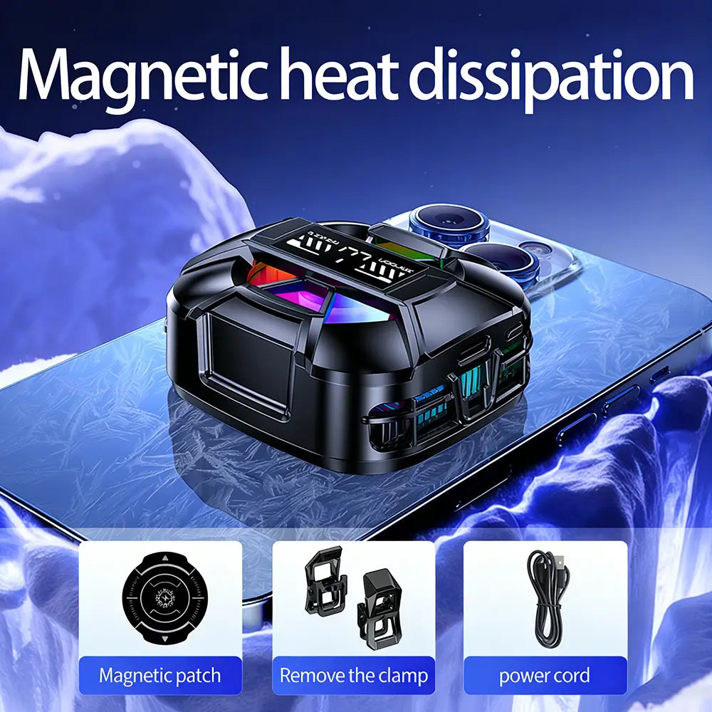 TL26 Magnetic Phone Cooler black