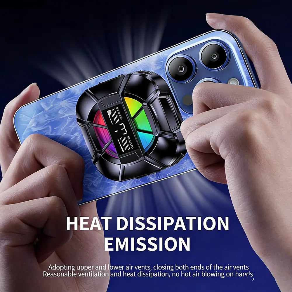 TL26 Magnetic Phone Cooler usage